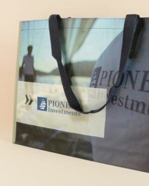 Werbetragetaschen pp woven Pioneer Investments #7