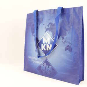 MKN - Master of Performance: Vorne Bedruckte PP Woven Einkaufstaschen für Spitzenleistungen im Stil
