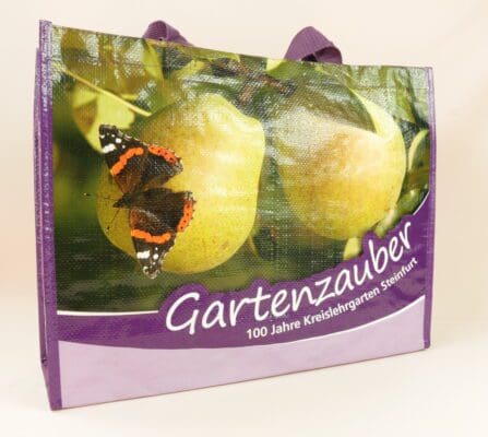 PP Taschen bedrucken lassen Gartenzauber 10470 hinten