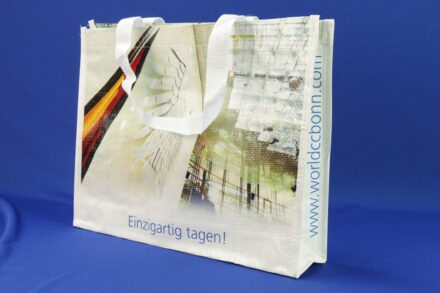 World Conference CENTER Bonn - Einzigartige Eleganz: Vorne Bedruckte PP Woven Einkaufstaschen für Stilvolle Erinnerungen